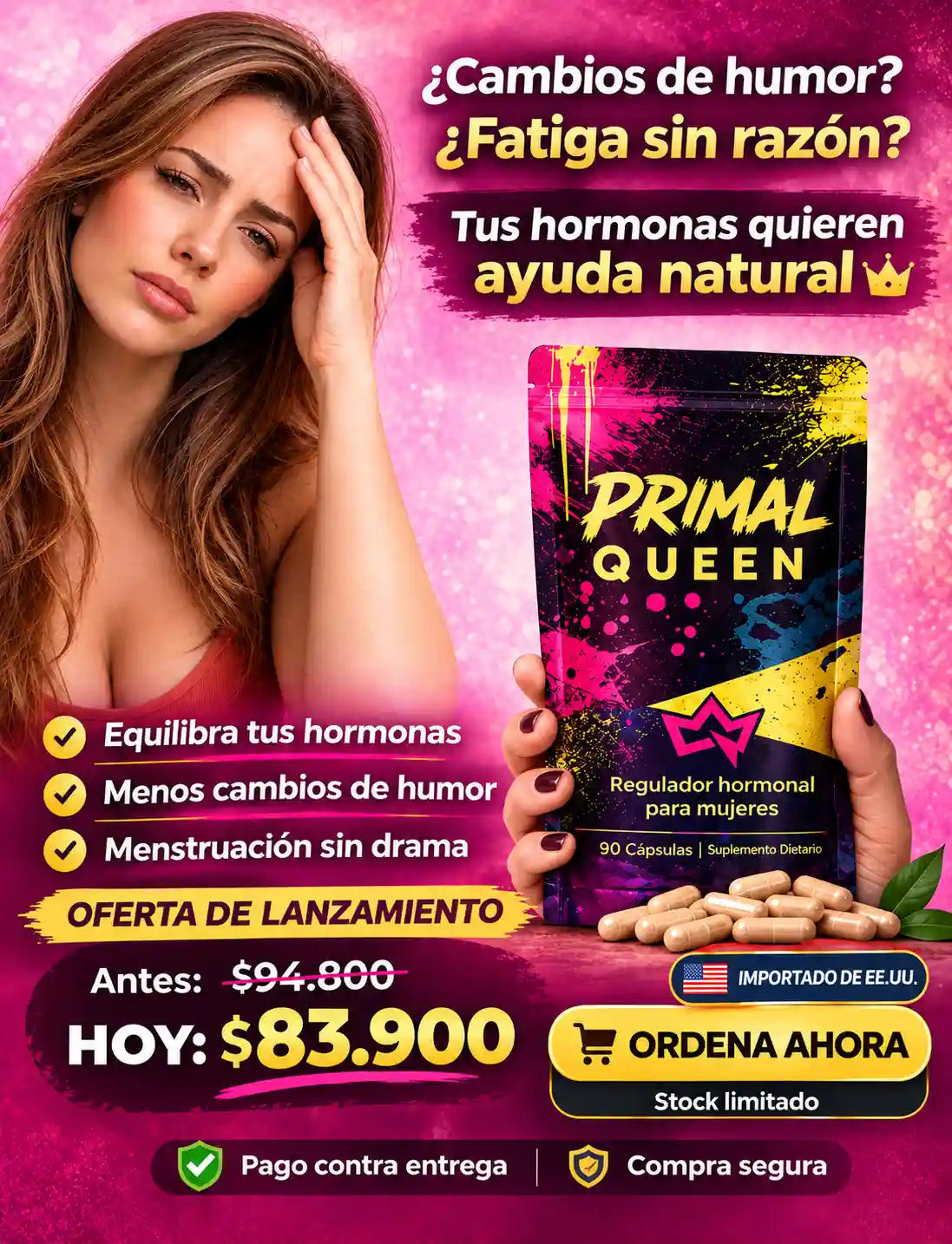 PRIMAL QUEEN x 90 caps